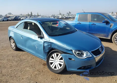 2009 Volkswagen Eos Komfort from USA, damaged, VIN WVWBA71F19V022980